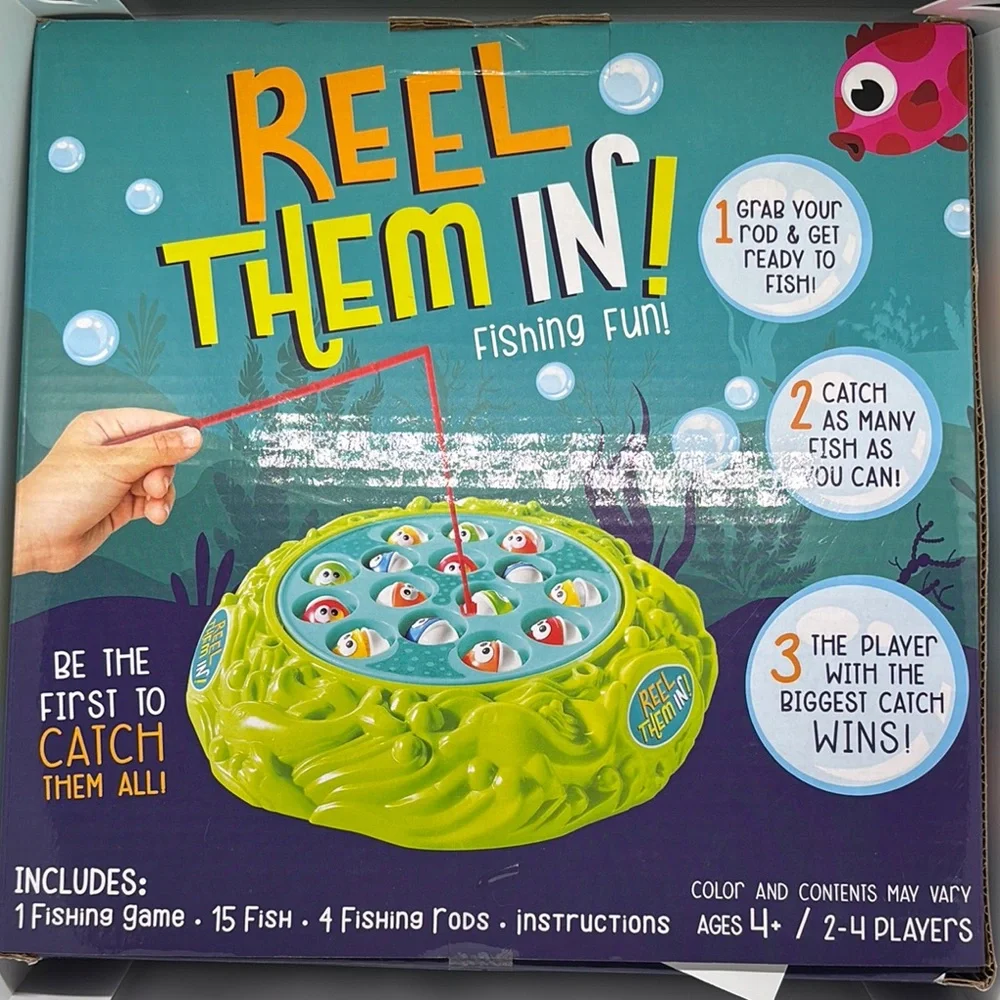 Reel Them In! Fishing Game - Multicolor